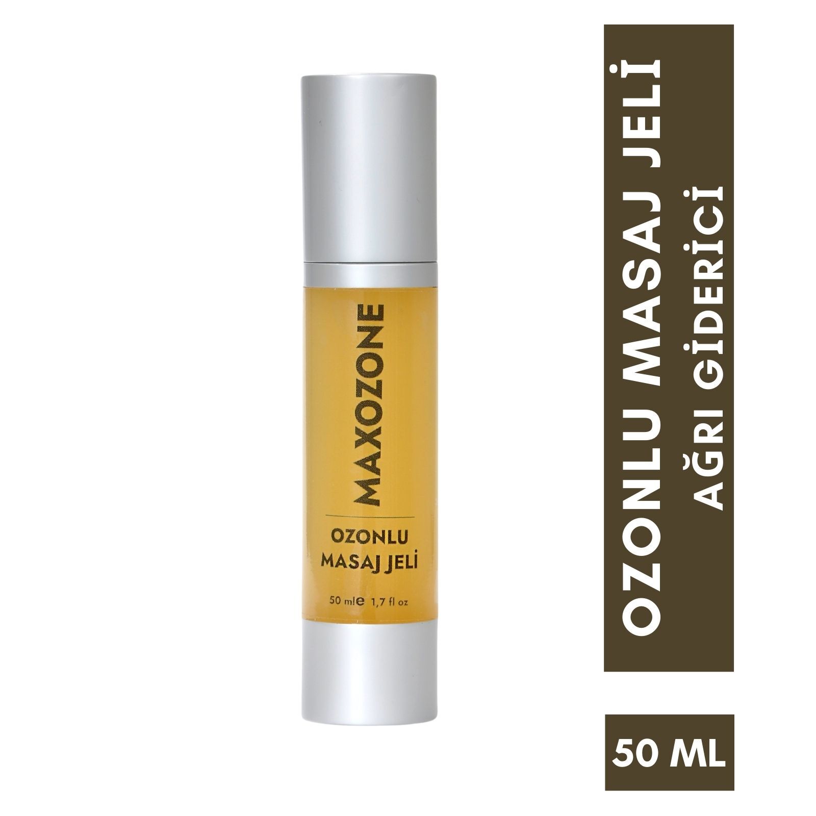 MaxOzone Ozonlu masaj jeli, ağrı giderici, 50ml