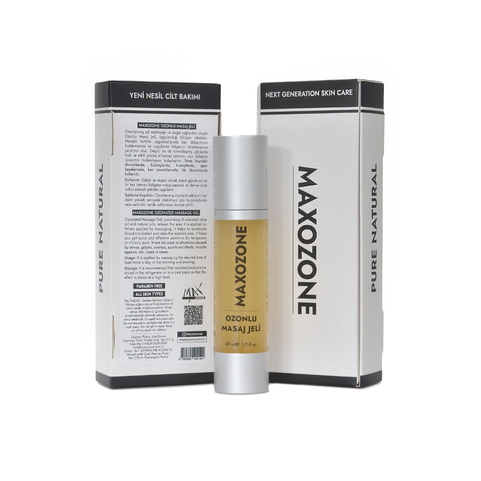 Ozonlu Masaj Jeli 50 ml (Ağrı Giderici) - Görsel 4