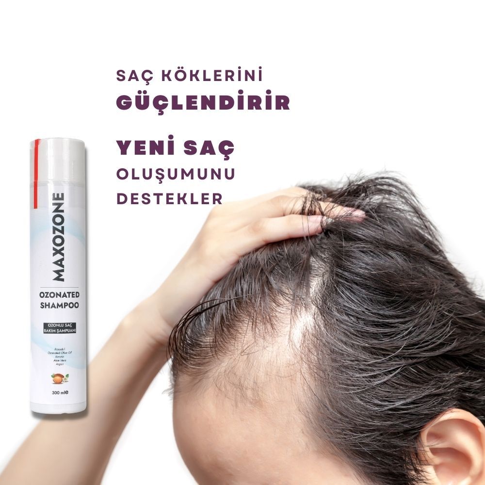 Saç Dökülmesine Karşı Ozonlu Şampuan (300 ml) - Görsel 3
