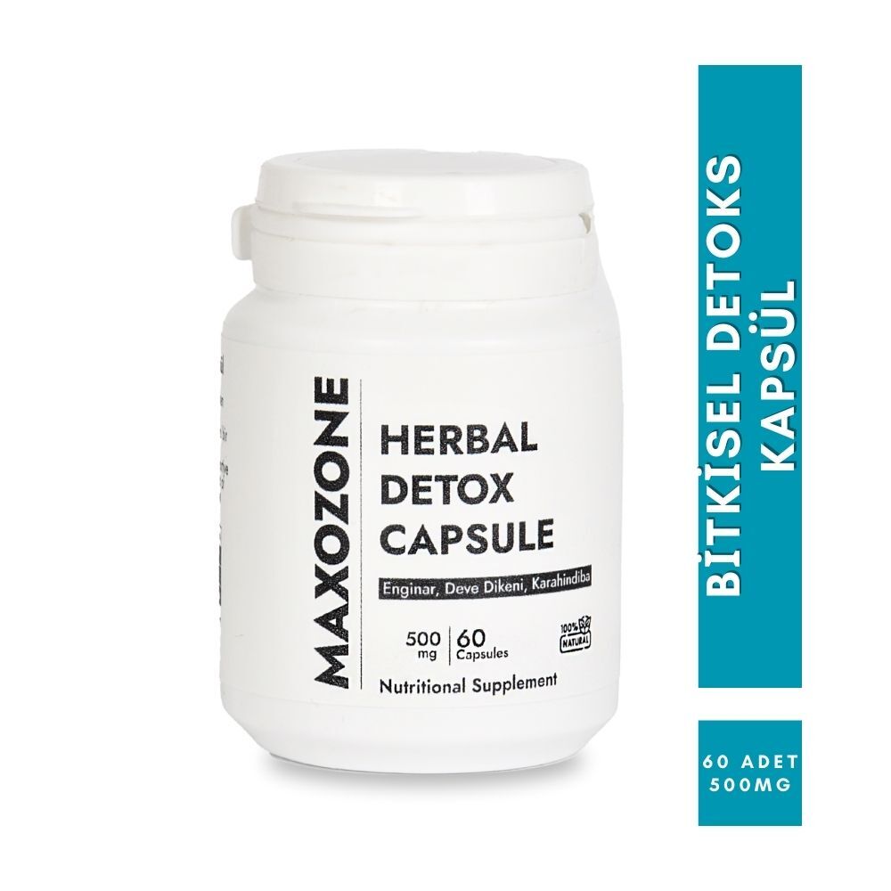 Maxozone bitkisel detoks softgel kapsül